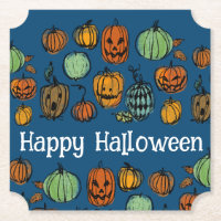 Halloween pumpkin heads