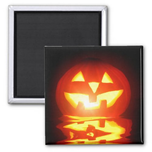 halloween pumpkin jack_o_lantern magnet