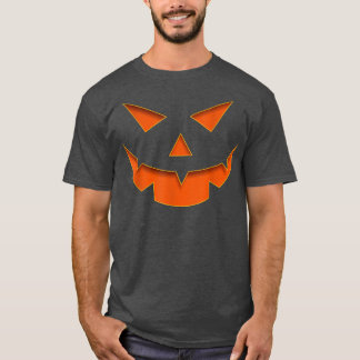 Halloween Pumpkin Jack O Lantern Scary Costume T-Shirt