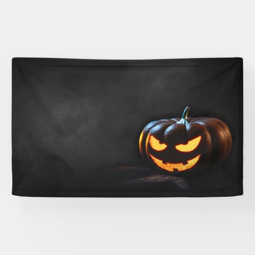 Halloween Pumpkin Jack_O_Lantern Spooky Banner