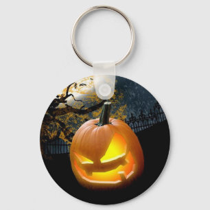 Halloween Pumpkin Keychain