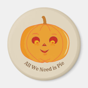 Halloween Pumpkin Magnet