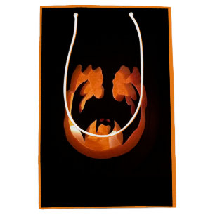 Halloween Pumpkin Medium Gift Bag