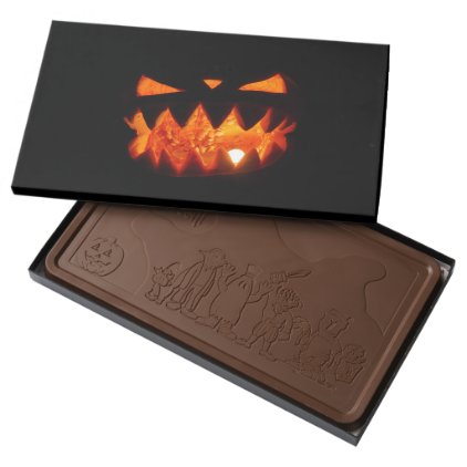 Halloween Pumpkin Milk Chocolate Bar