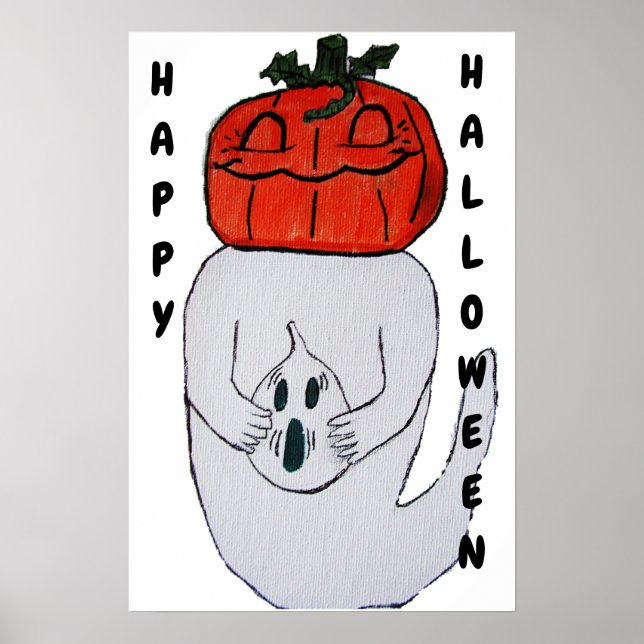 HALLOWEEN PUMPKIN MISCHIEF POSTER (Front)
