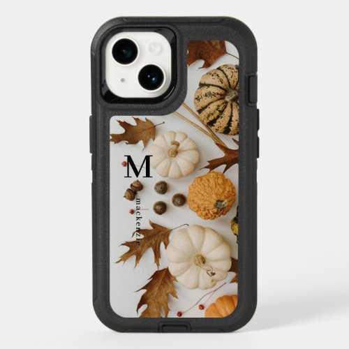 Halloween Pumpkin Monogram for Apple X11121314 OtterBox iPhone 14 Case