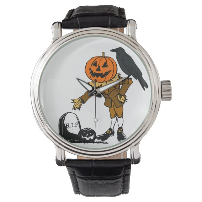 Halloween Pumpkin Monster Watch (Front)