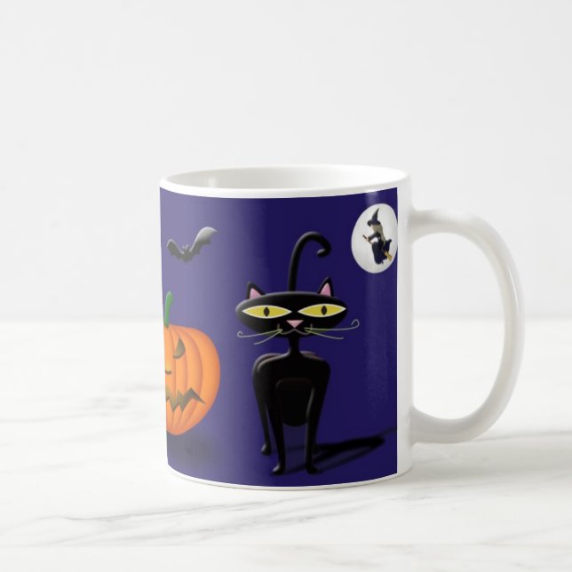 Halloween Pumpkin Mug (Right)