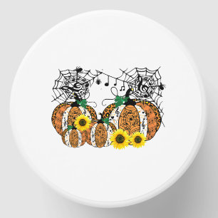 Halloween Pumpkin Music Symbols Music Teacher Mini Candle Favors