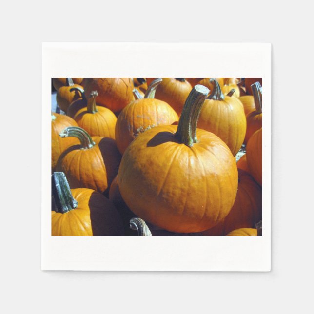 Halloween Pumpkin Napkins (Front)