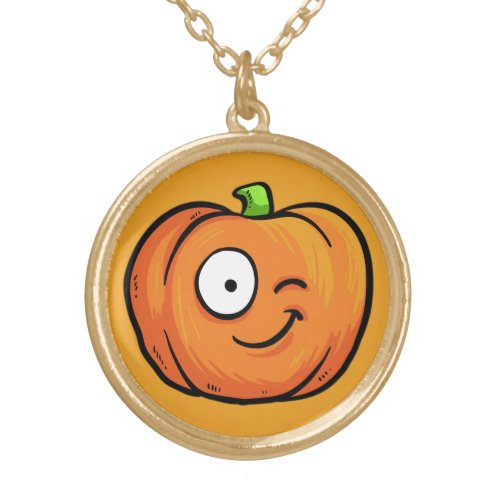 Halloween Pumpkin necklace 2