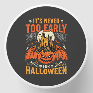 Halloween Pumpkin Never Too Early Castle Graphic_1 Mini Candle Favors