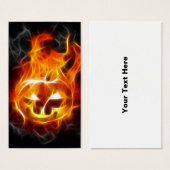 Halloween Pumpkin on Fire (Front & Back)