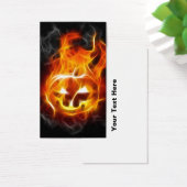 Halloween Pumpkin on Fire (Desk)