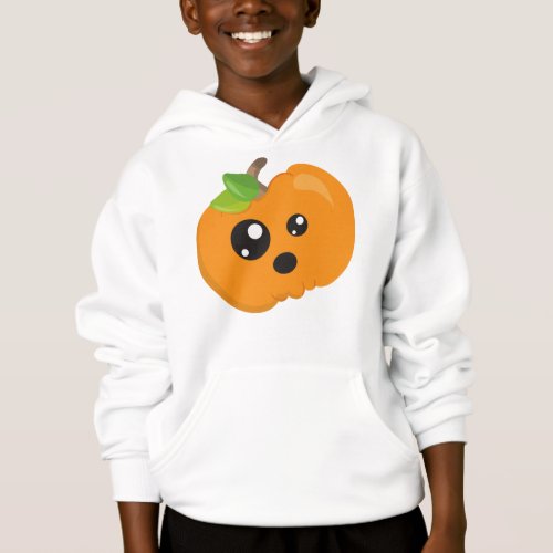 Halloween Pumpkin Orange Pumpkin Trick Or Treat Hoodie