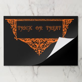 Halloween Pumpkin Orange Trick or Treat 