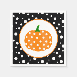 Halloween Pumpkin Paper Napkins