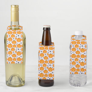 Halloween Pumpkin Parade Bottle Hanger Tag