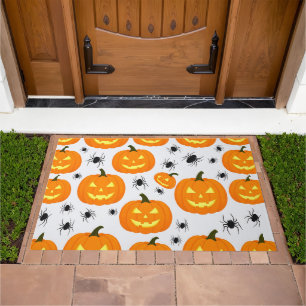 Halloween Pumpkin Parade Doormat