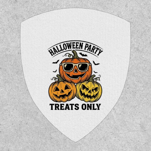 Halloween Pumpkin Party Vintage Jack O Lantern Shi Patch