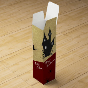 Halloween Pumpkin Party Wine Box
