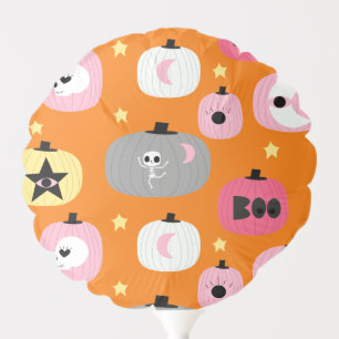 Halloween pumpkin pastel orange balloon