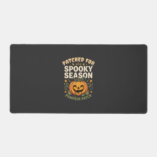 Halloween Pumpkin Patch Smile Desk Mat