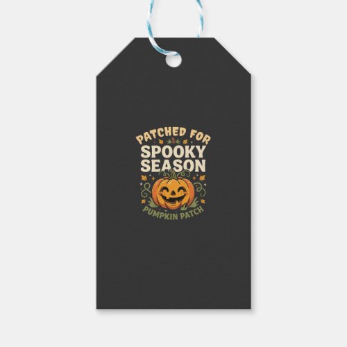 Halloween Pumpkin Patch Smile Gift Tags