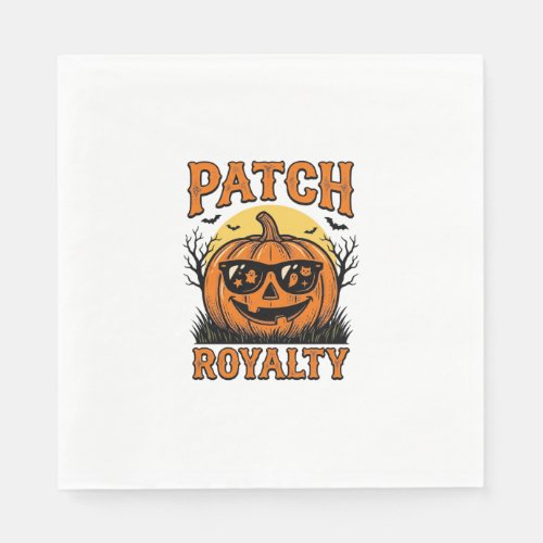 Halloween Pumpkin Patch Vintage Jack O Lantern Shi Napkins