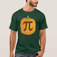 Halloween Pumpkin Pie Pi T-Shirt