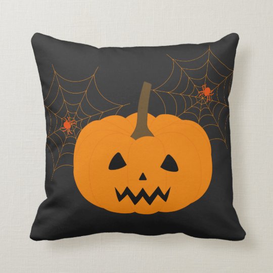 halloween pumpkin pillow