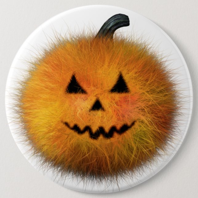 Halloween Pumpkin Pinback Buttons Backpack Pins (Front)