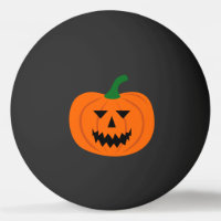 Halloween Pumpkin Ping Pong Ball