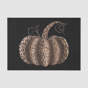 Halloween Pumpkin Plaid Leopard Fall Thanksgiving Tissue Paper