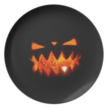 Halloween Pumpkin Plate