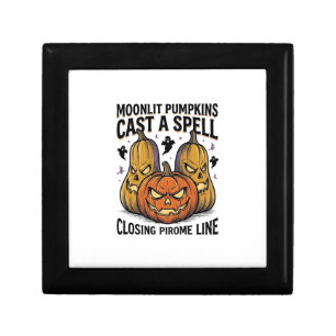 Halloween Pumpkin Quote Moonlit Jack O Lantern Eng Gift Box
