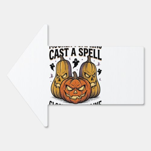 Halloween Pumpkin Quote Moonlit Jack O Lantern Eng Sign