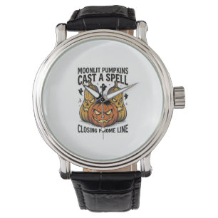 Halloween Pumpkin Quote Moonlit Jack O Lantern Eng Watch