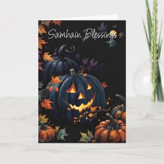 Halloween Pumpkin Samhain Night Pagan Blessings