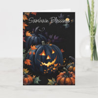 Halloween Pumpkin Samhain Night Pagan Blessings