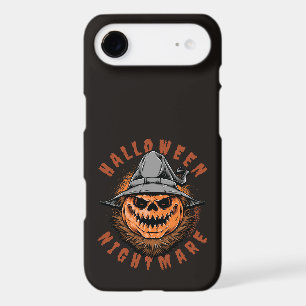 Halloween Pumpkin Scarecrow Design iPhone 17 Air Case