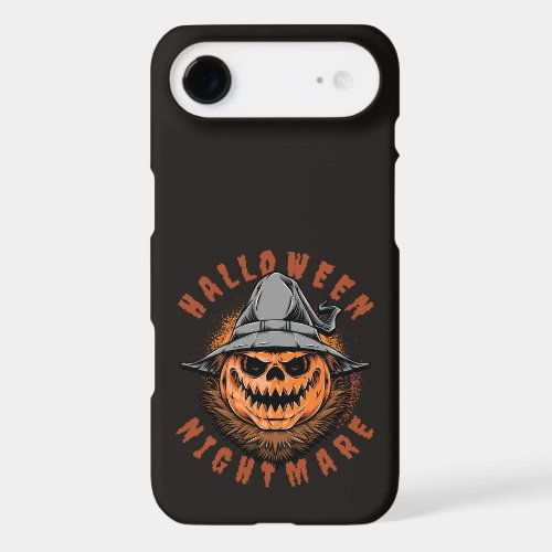 Halloween Pumpkin Scarecrow Design iPhone 17 Air Case