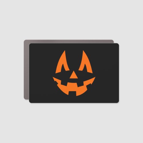 Halloween Pumpkin Scary Smile Face Car Magnet