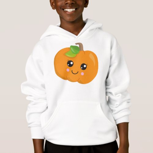 Halloween Pumpkin Smiling Pumpkin Trick Or Treat Hoodie