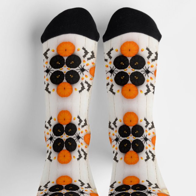 Halloween pumpkin socks (Top)