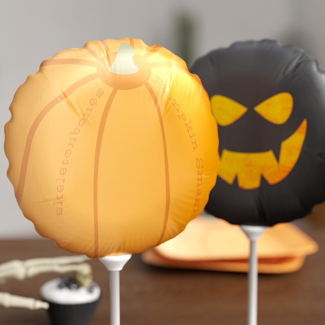 Halloween Pumpkin Spooky Jack O Lantern Balloon (A fun pumpkin balloon for your halloween party)