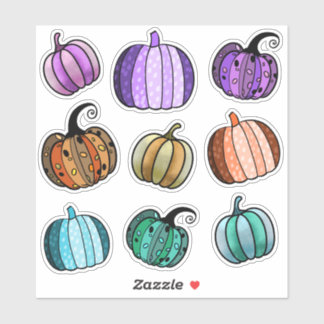 Halloween Pumpkin Stickers