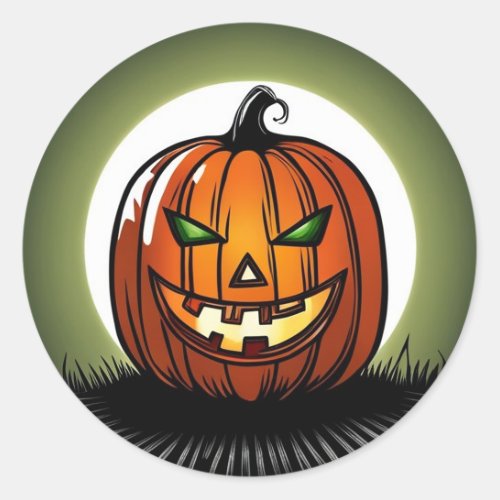 Halloween Pumpkin Stickers 