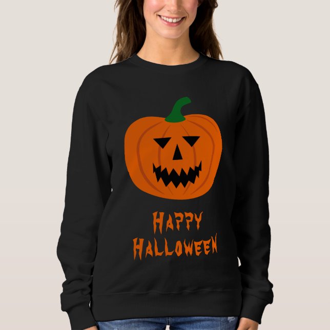 Halloween Pumpkin Sweatshirt (Front)