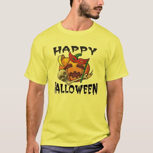 Halloween Pumpkin T-Shirt (Front)